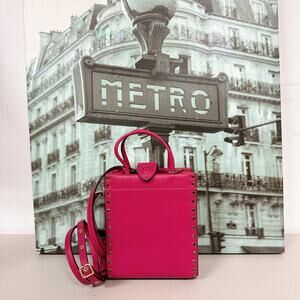 Coach CE729 Mini Cashin Tote With Crystal Rivets